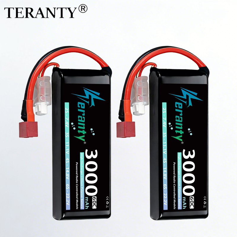 Drone Rc Truck - TERANTY 2S 3000mAh Lipo Battery 7.4V