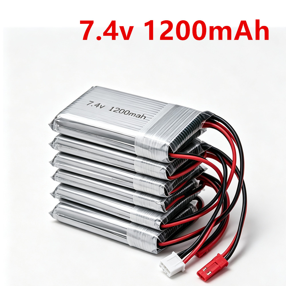 Drone Mjx Rc - 7.4V 2S 1200mAh 803048 Lipo Battery