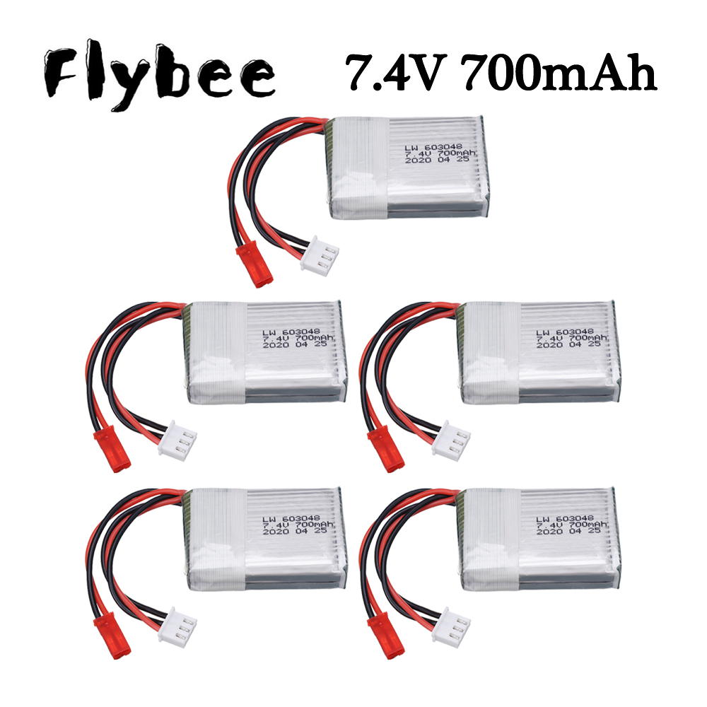 Drone Mjx Rc - 7.4V 700mAh 25c Lipo Battery For