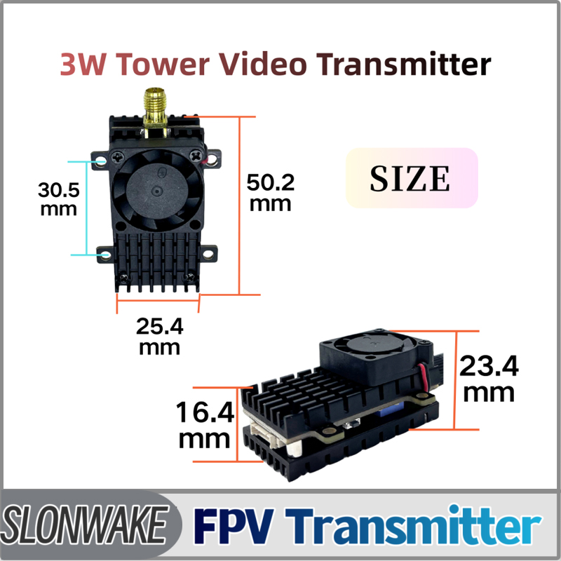 Drone Rc Airplane - SLONWAKE 5.8G 3000mW Simulation VTX FPV