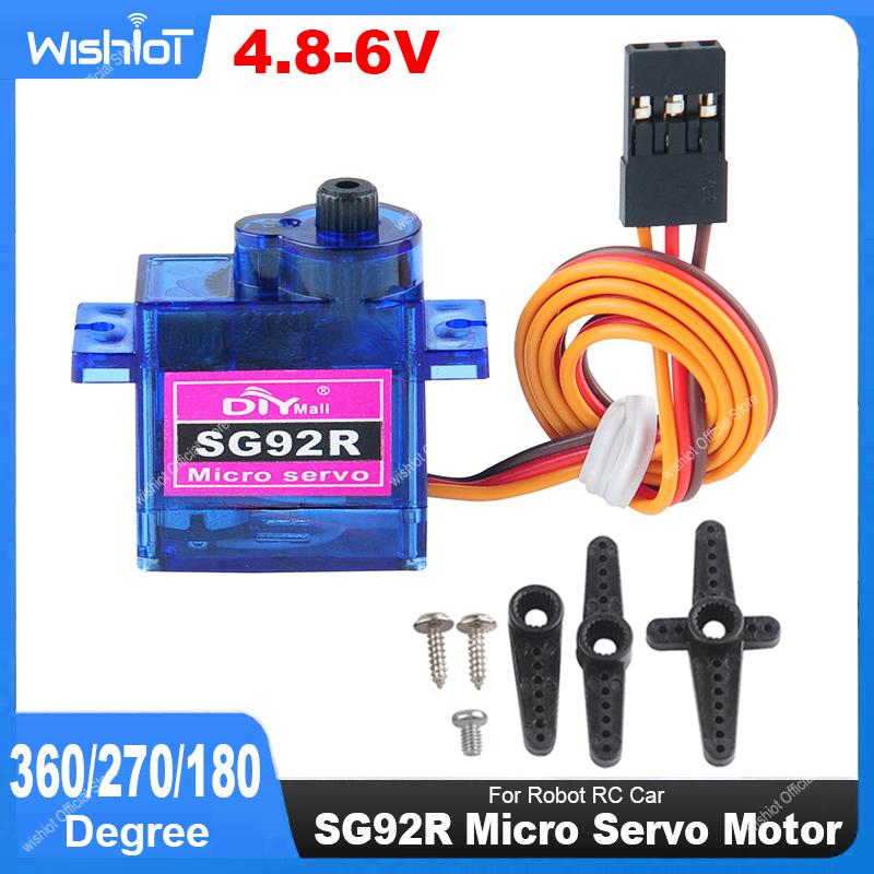 Analog Fpv Transmitter - SG92R Micro Servo Motor 4.8-6V 360/270/180