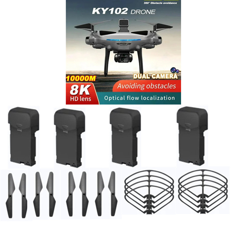 KY102 Drone Battery Propeller  - Drone Ky102 Rc 评论和价格