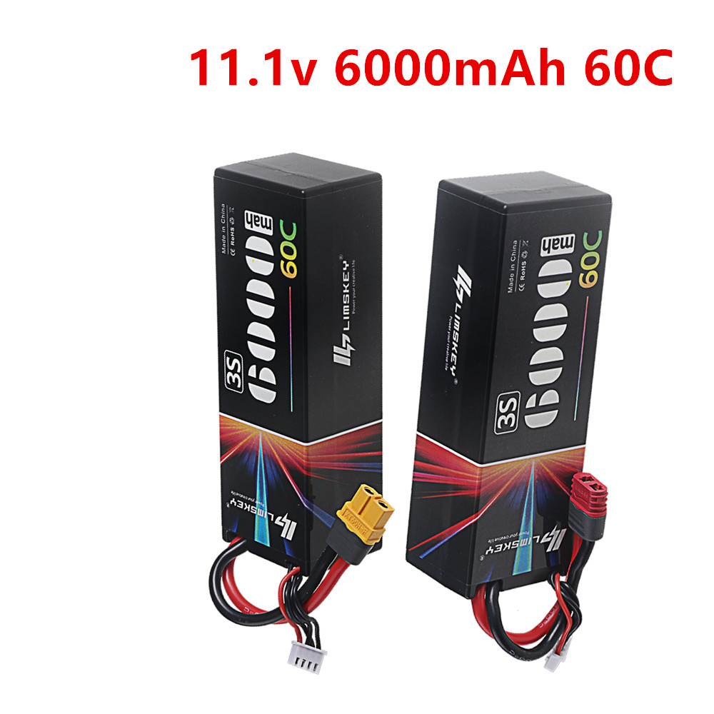 3S 60C 11.1V 6000mah Hardcase  - Drone Rc Truck 评论和价格