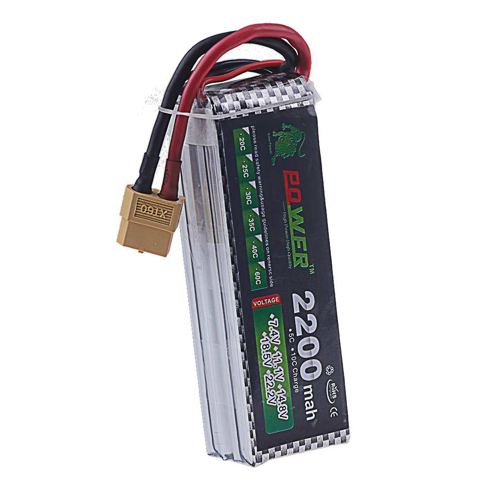 4S 2200mAh 60C 14.8V LiPo Batt - Drone Rc Truck 评论和价格