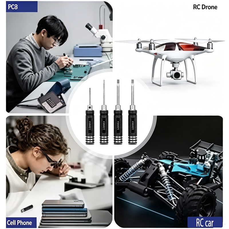 4Pcs 3/4/5/6mm Flathead And Ph - Drone Rc Truck 评论和价格
