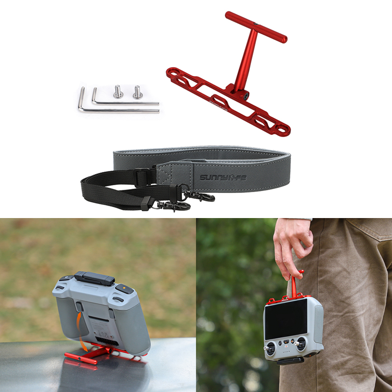 2in1 Handle Stand Bracket Neck - Drone Rc Neck Strap 评论和价格