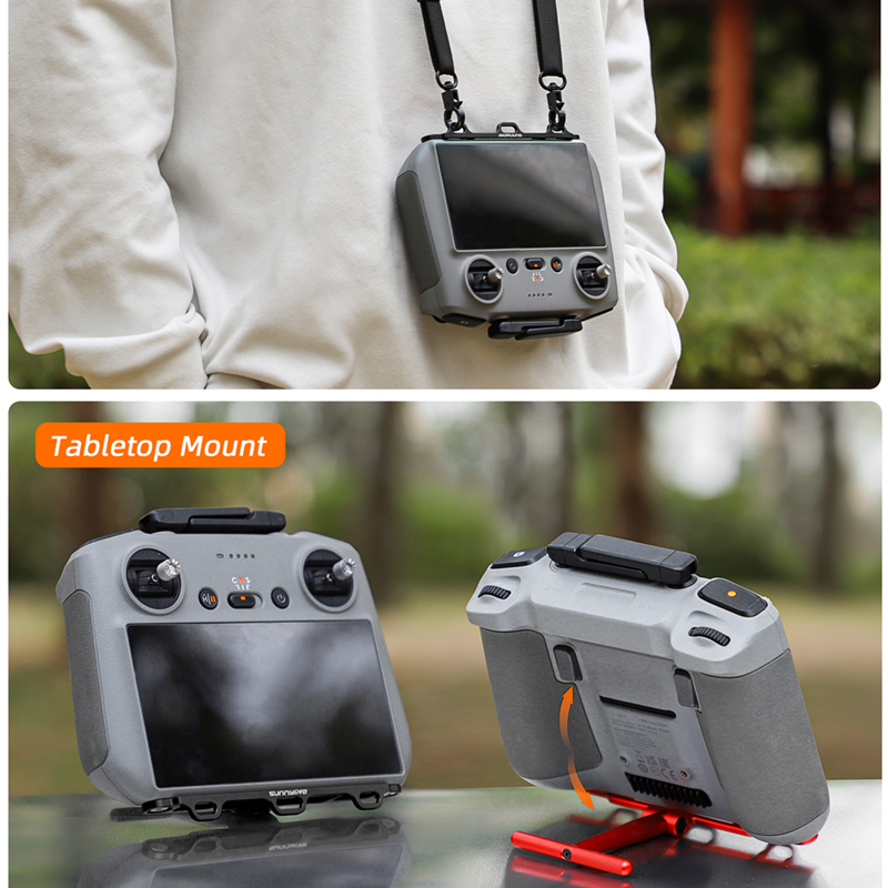 2in1 Handle Stand Bracket Neck - Drone Rc Neck Strap 评论和价格