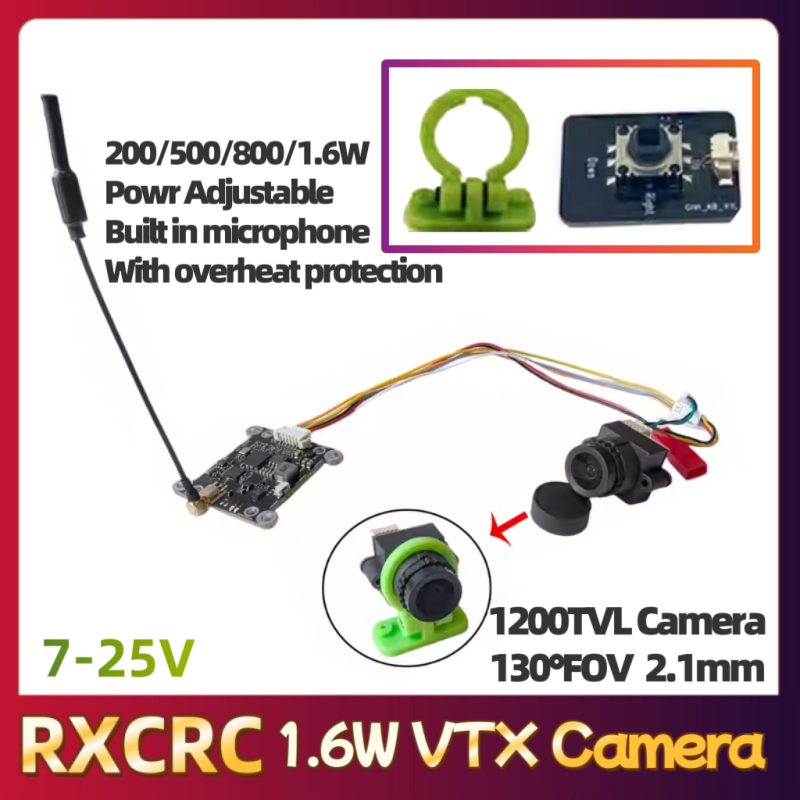 RXCRC 5.8G Module 48CH 1.6W VT - Drone Rc Airplane 评论和价格