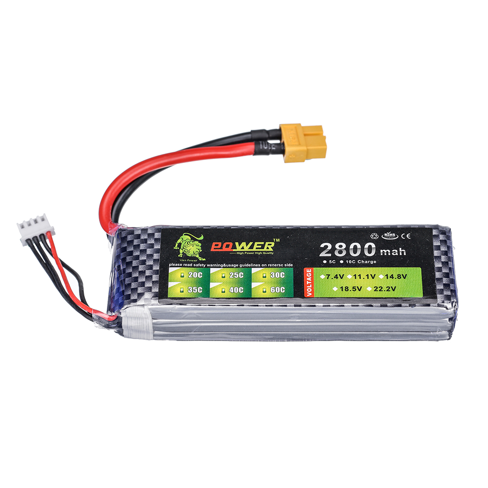 3S Lipo Battery 11.1V 2800mAh  - Drone Rc Truck 评论和价格