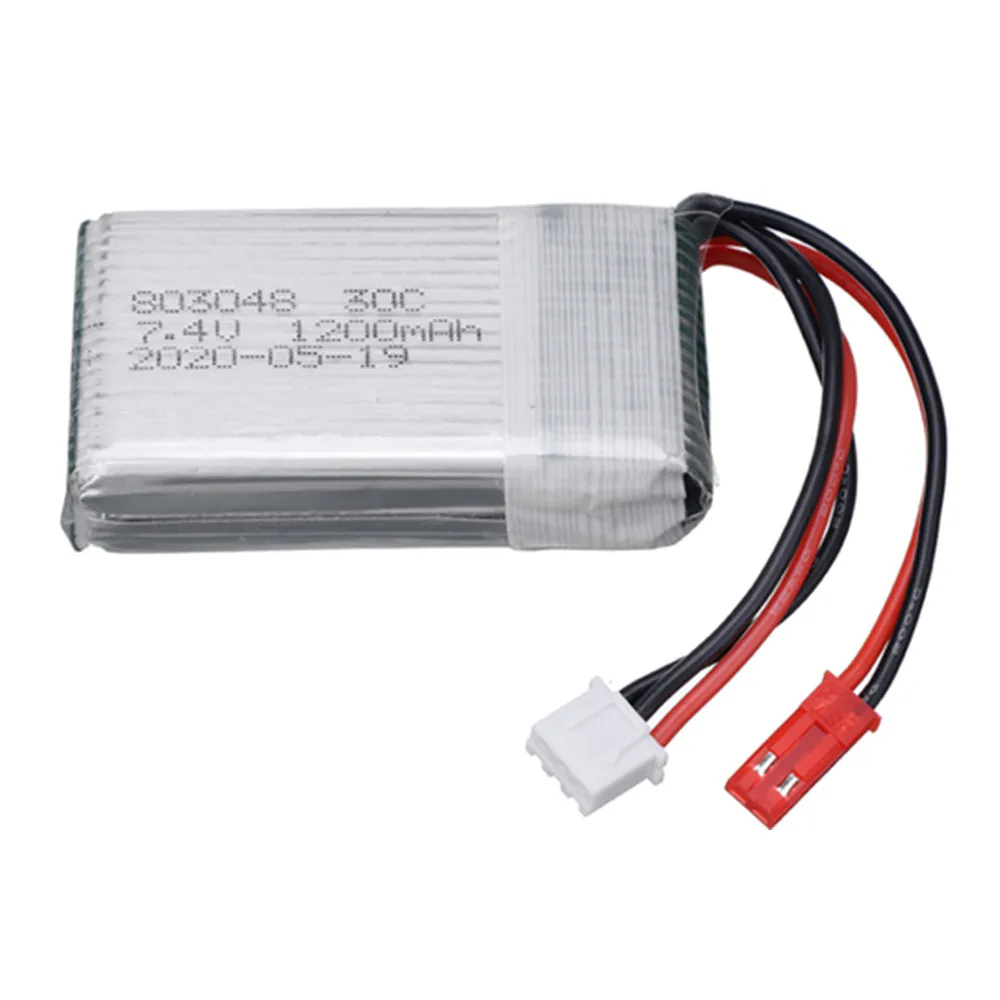 7.4V 2S 1200mAh 803048 Lipo Ba - Drone Mjx Rc 评论和价格