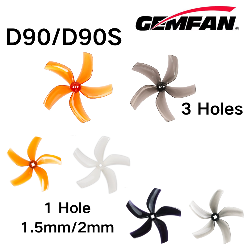 D90 5 Blade Propeller D90-5 Ge - Micro Fpv Quad 评论和价格