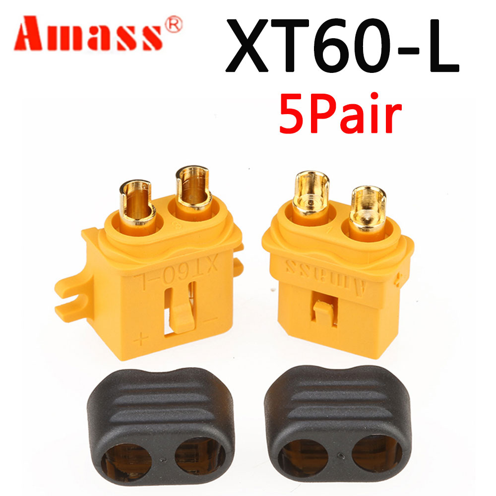 5Pair Amass XT60-L  XT60L Bull - Drone Rc Truck 评论和价格