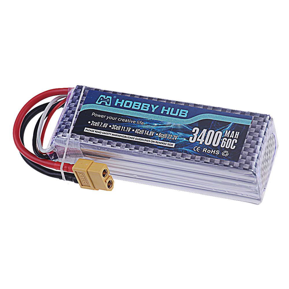 3S Lipo Battery 11.1V 3400mAh  - Drone Rc Truck 评论和价格