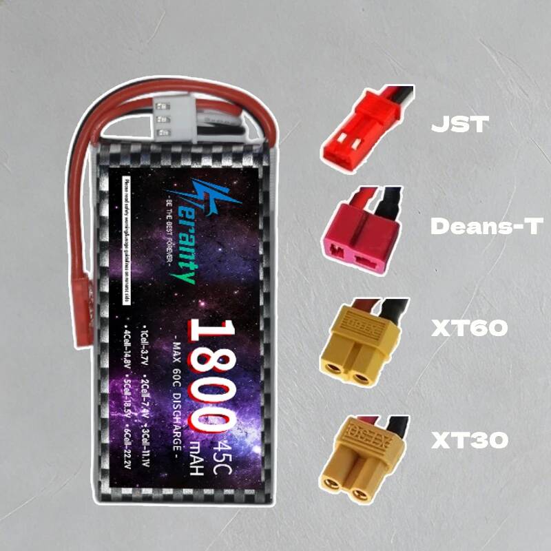 TERANTY 2S 3S 4S 1800mAh Lipo  - Drone Rc Truck 评论和价格