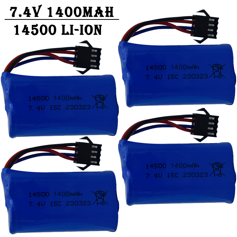 7.4V 1400mAh 14500 Lithium-Ion - Drone Rc Truck 评论和价格