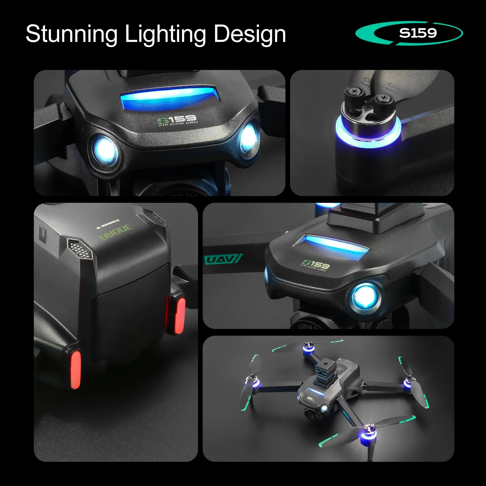 S159 GPS Drone Professional 8K - Drone Rc Gps S159 评论和价格