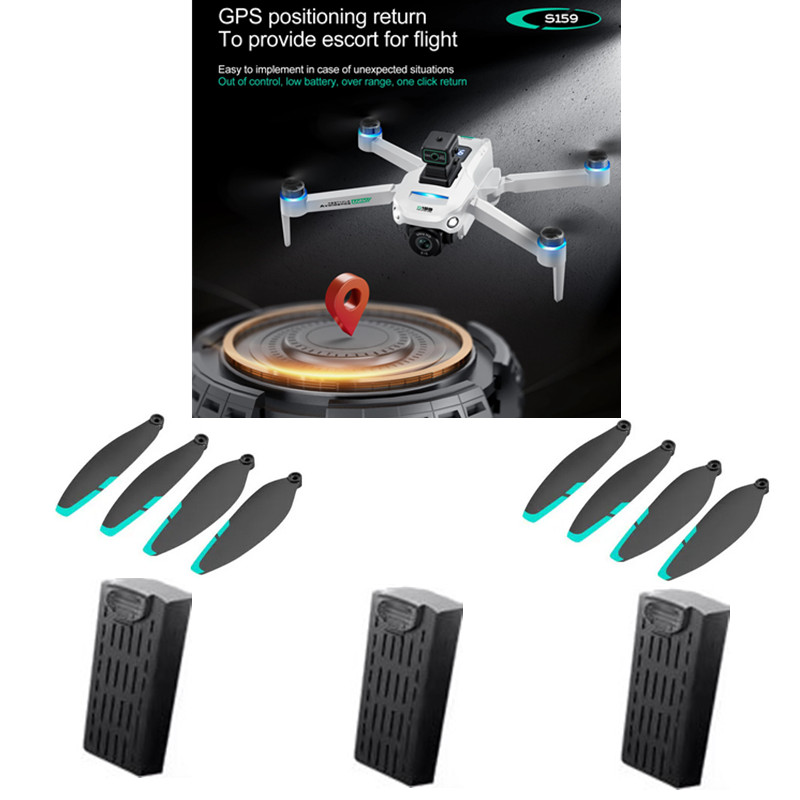 S159 GPS Drone Battery 7.4V 22 - Drone Rc Gps S159 评论和价格