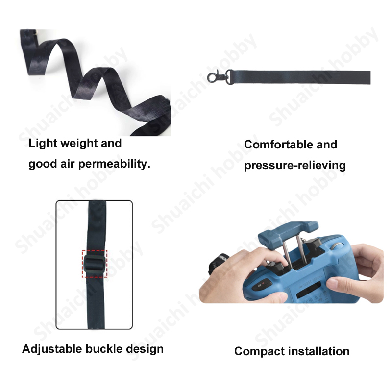 1PCS Remote Controller Adjusta - Drone Rc Neck Strap 评论和价格