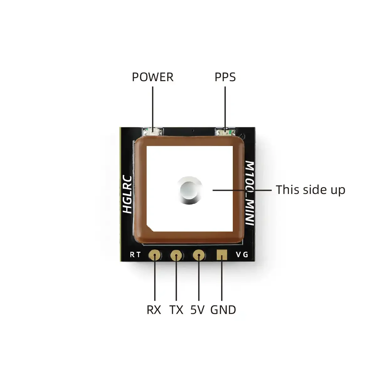 HGLRC M100 MINI GPS Module M10 - Analog Fpv Transmitter 评论和价格
