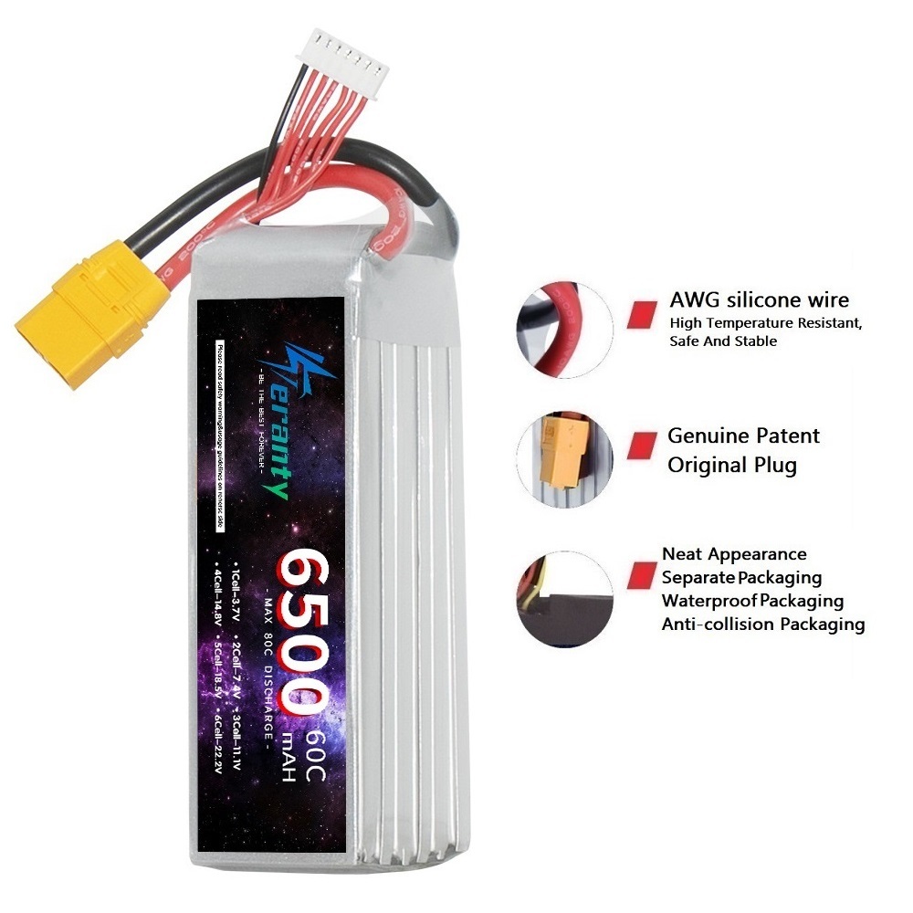 TERANTY 6S 22.2V Lipo Battery  - Drone Rc Truck 评论和价格